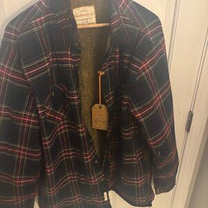 Original Weatherproof Fleece Lined Shirt/Jacket Combo XL